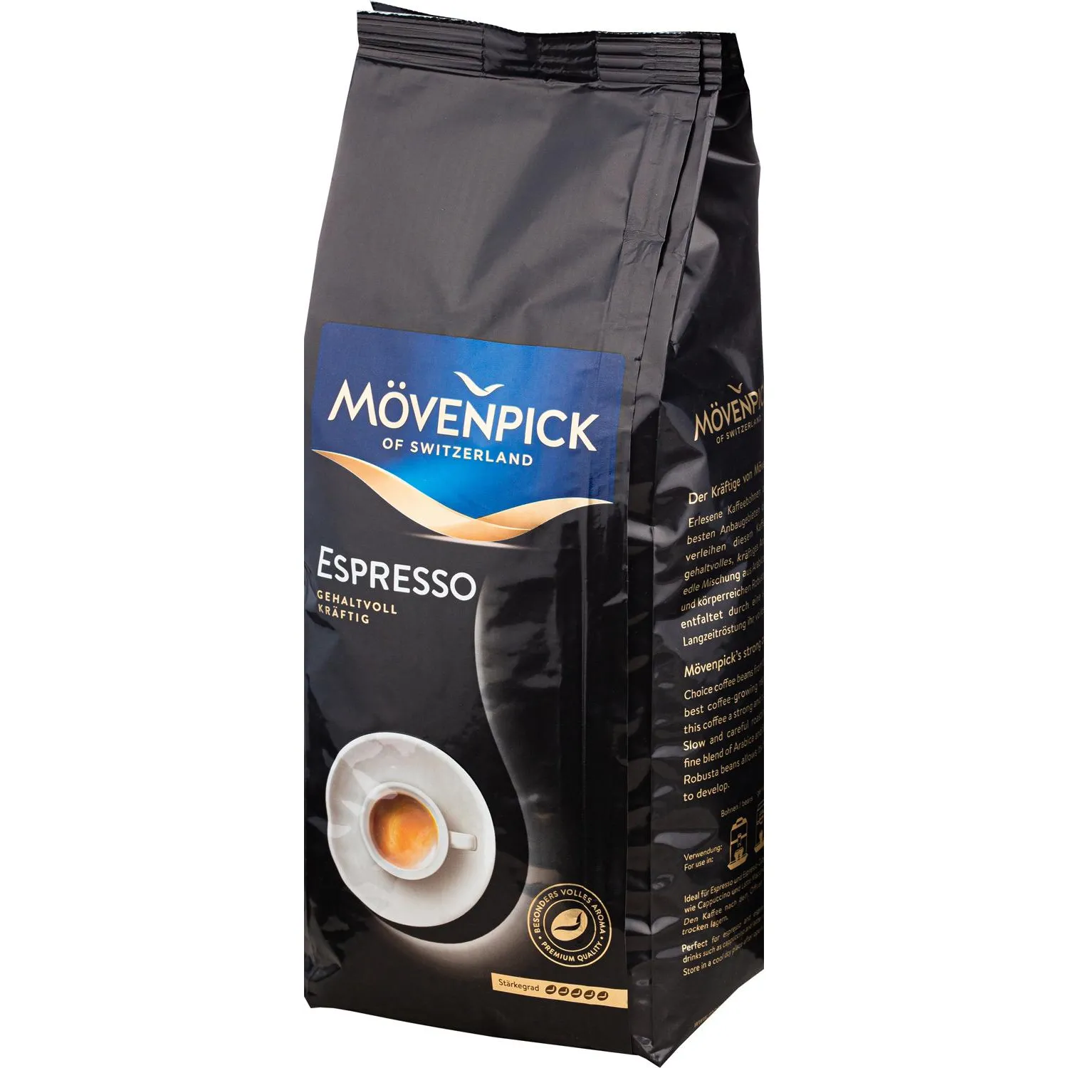 Кофе Movenpick Espresso в зернах, 1 кг - фото 1