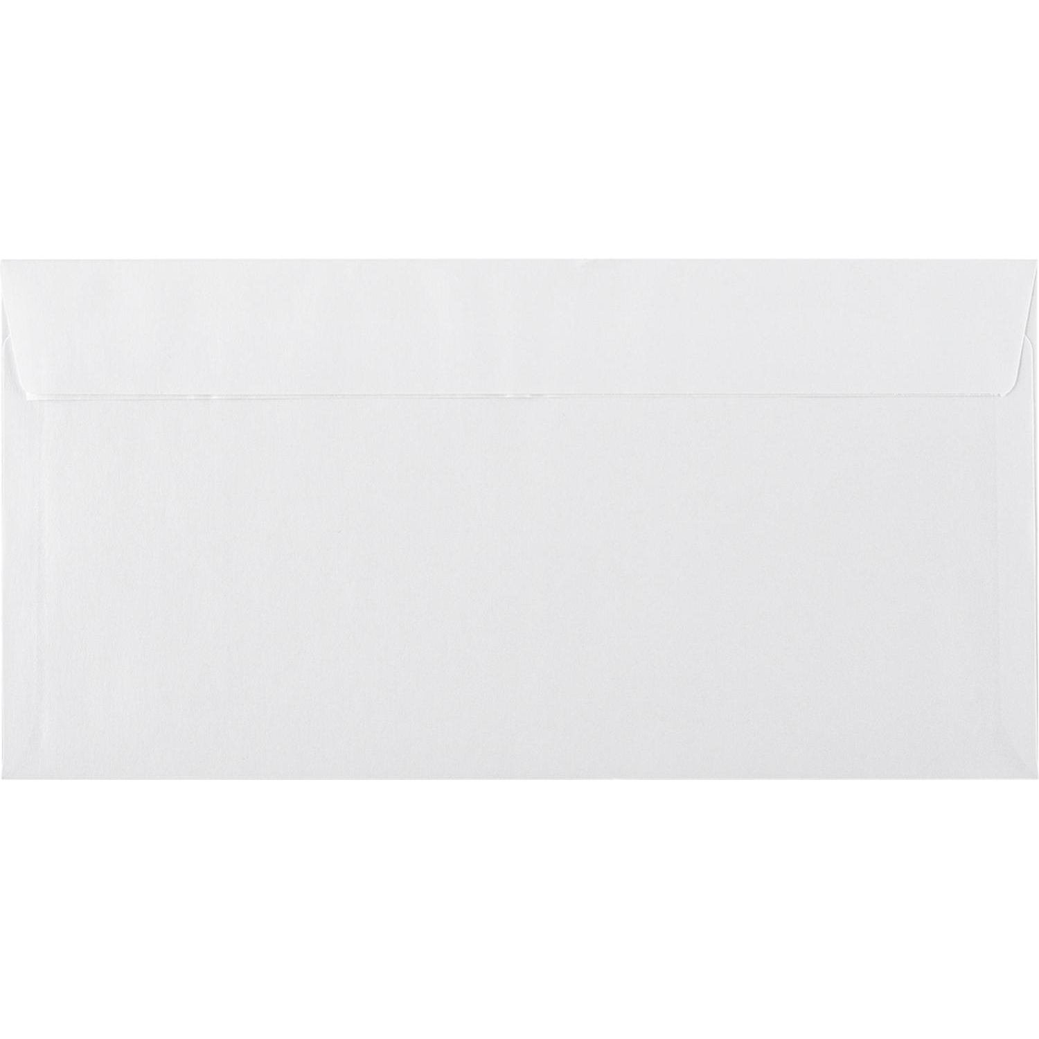 Конверт белый E65стрип 110х220 80г КОМУС 50 шт/уп - фото 4