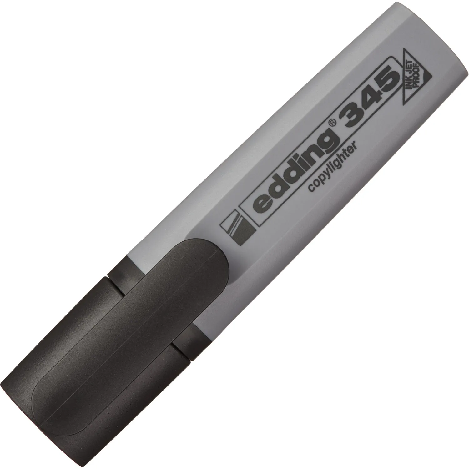 Маркер текстовыделитель EDDING E-345/12 сер 1-5мм - фото 2