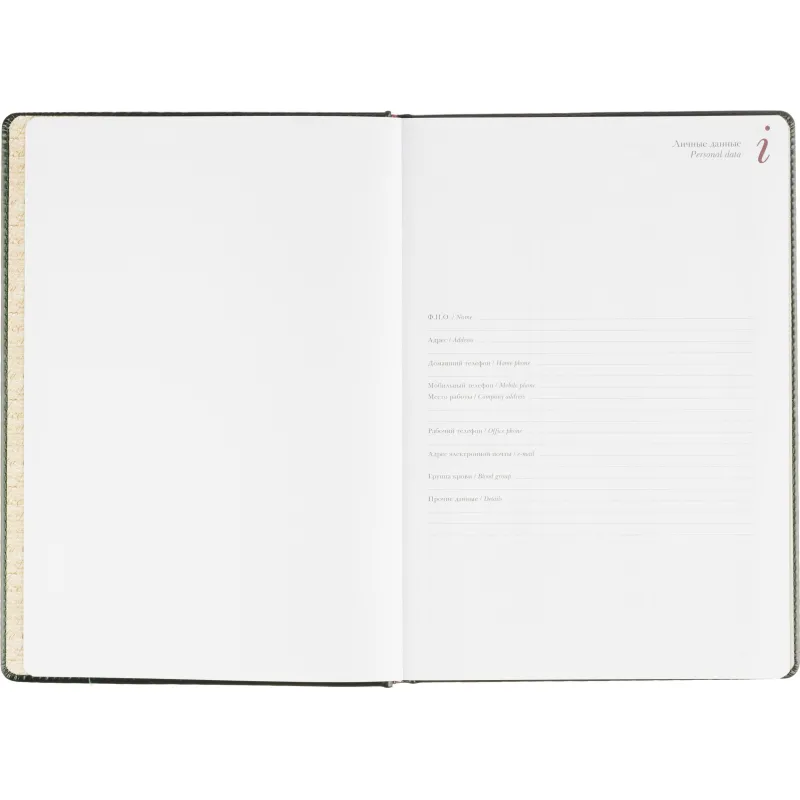 Ежедневник недатированный А4 210 х 302мм Sidney Nebraska 272 стр.3-539/05 - фото 9