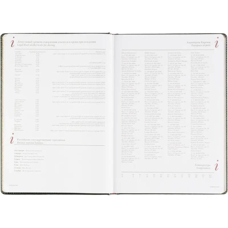 Ежедневник недатированный А4 210 х 302мм Sidney Nebraska 272 стр.3-539/05 - фото 13