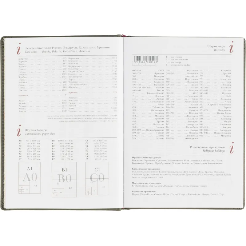 Ежедневник недатированный А5 145 х 205 мм Velvet серый 272 стр. 3-115/13 - фото 12