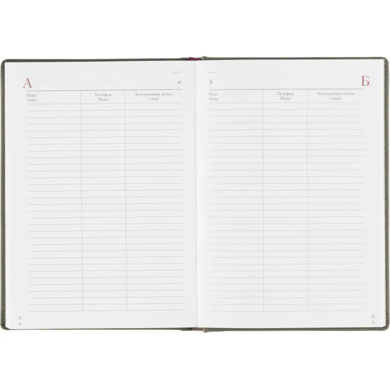 Ежедневник недатированный А5 145 х 205 мм Velvet серый 272 стр. 3-115/13 - фото 19