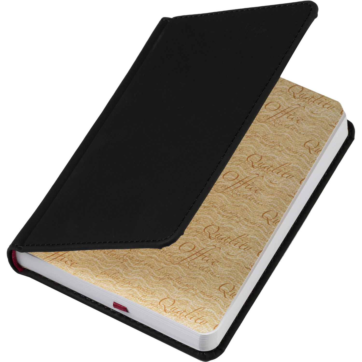 Ежедневник недатированный А6+ 112 х 155 мм Velvet черный 272 стр. 3-495/04 - фото 7