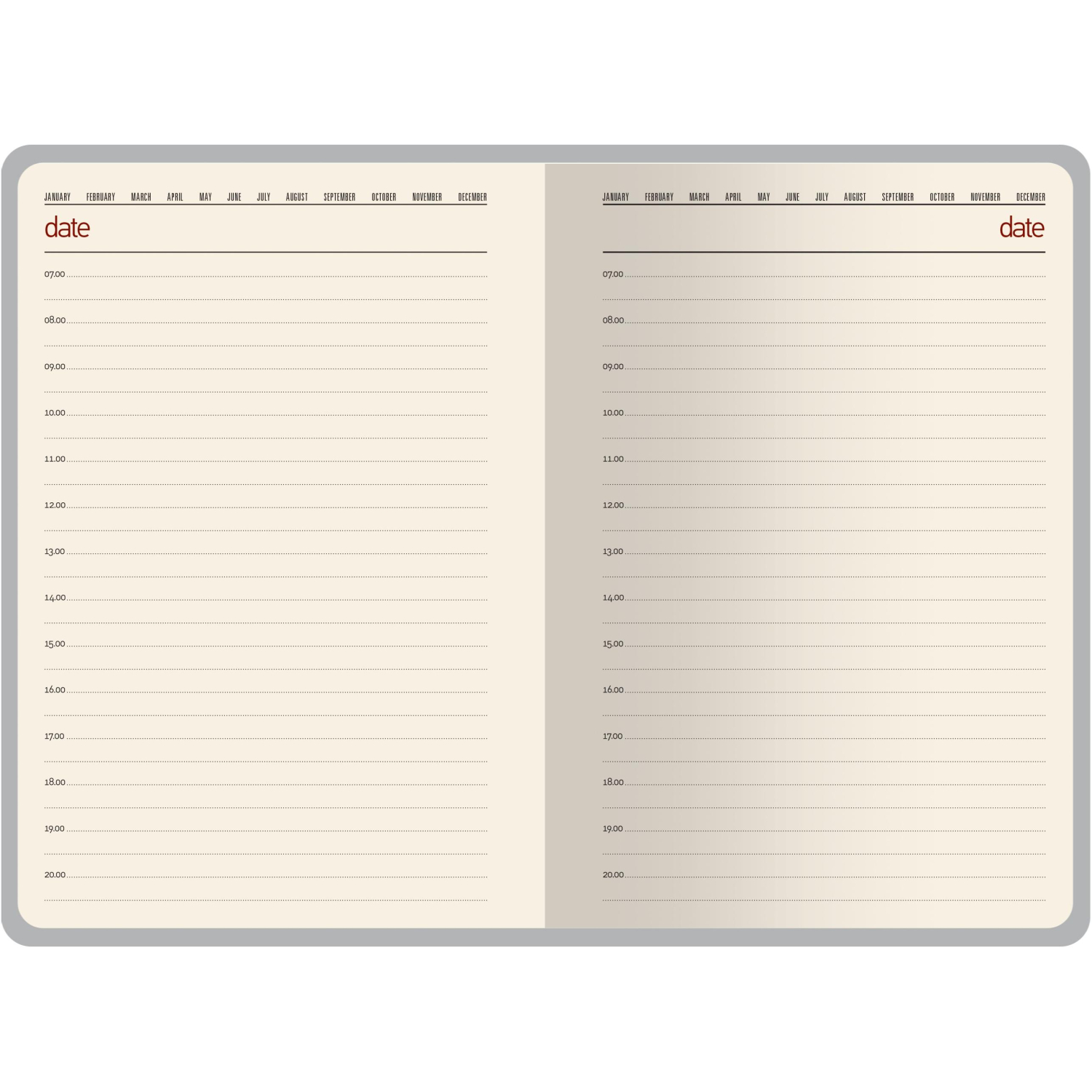 Ежедневник недатированный а5 156 х 210 мм Waltz красный 272 стр. 3-543/04 - фото 7