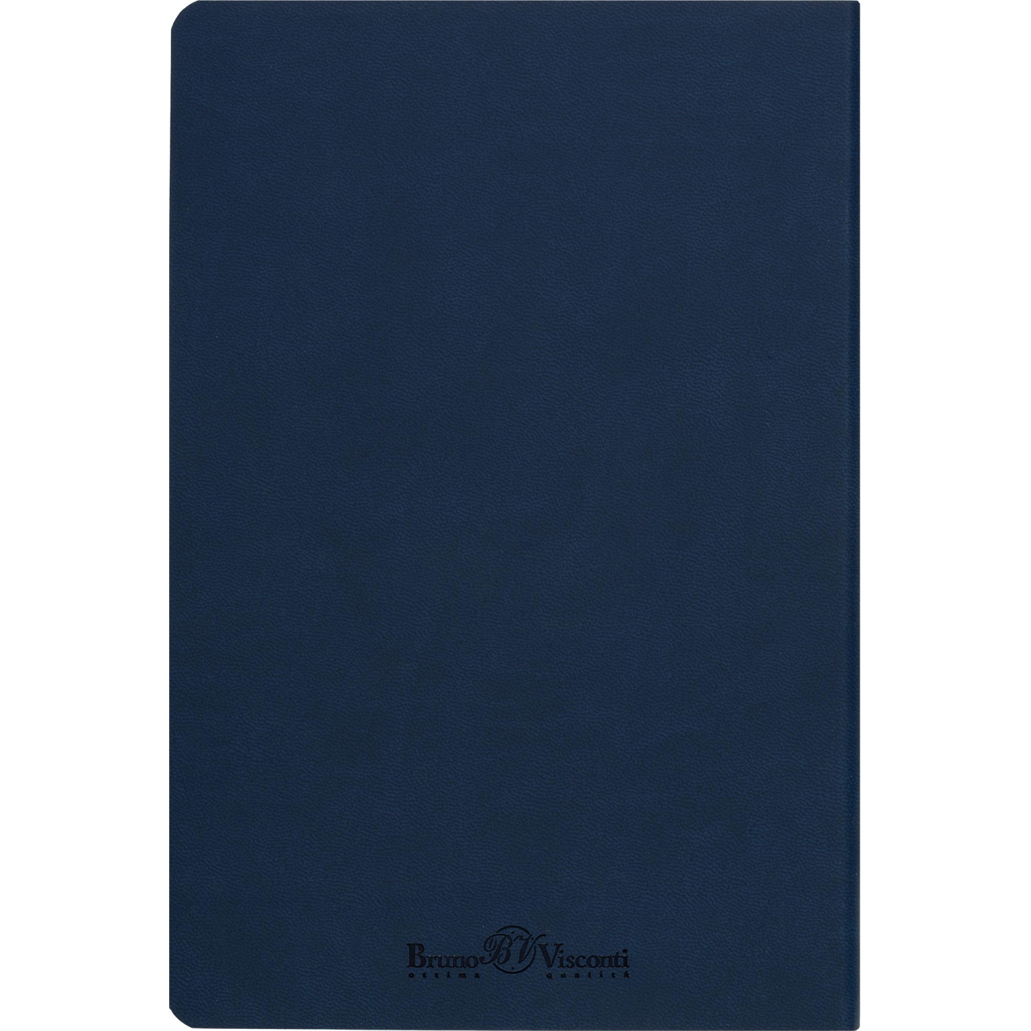 Ежедневник недатированный А5 140 х 210 мм Megapolis Flex темно-син3-531/18 - фото 21