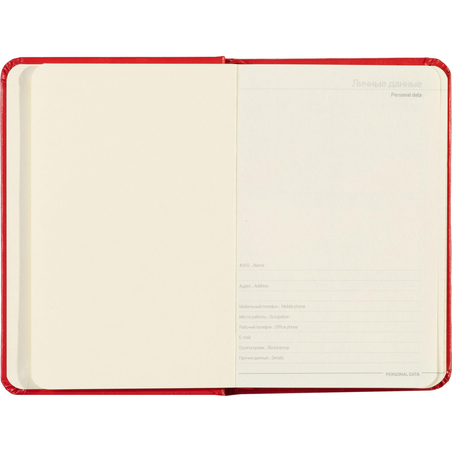 Ежедневник недатированный А6 87 х 131 мм Megapolis красн 200 стр. 3-283/04 - фото 9