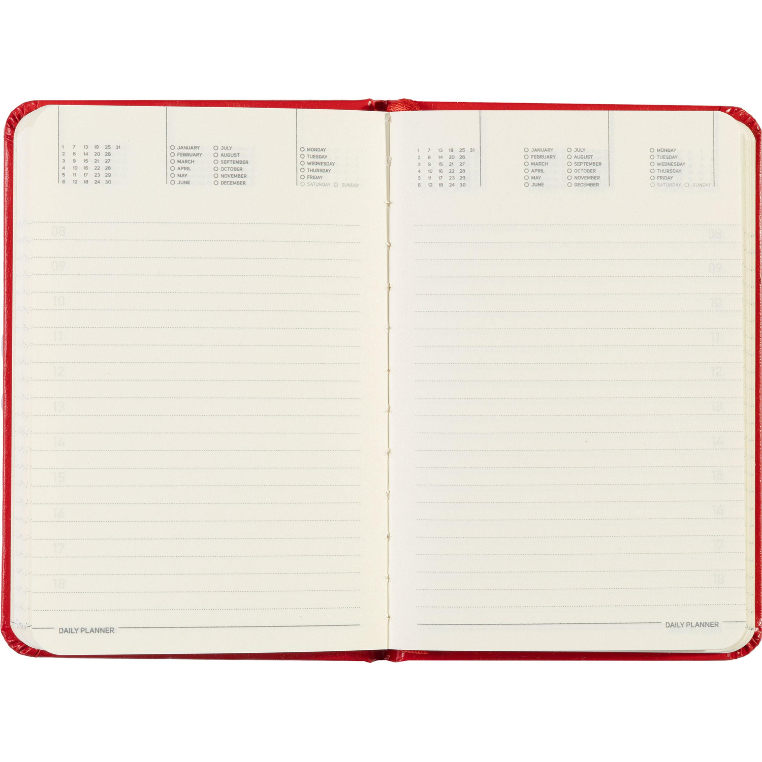 Ежедневник недатированный А6 87 х 131 мм Megapolis красн 200 стр. 3-283/04 - фото 19