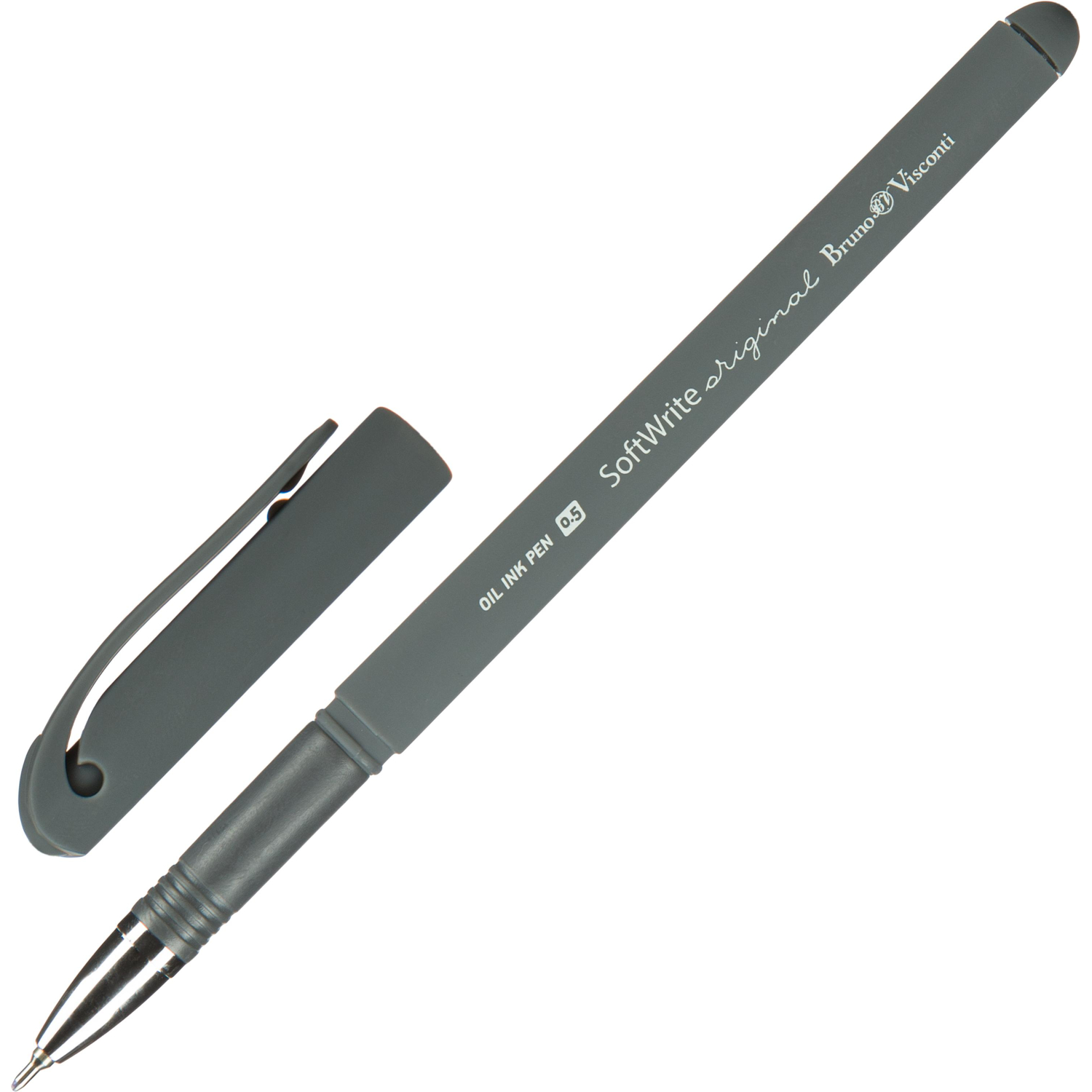 Ручка шариковая неавтомат. Softwrite Original0,5,син,масл,манж20-0088 - фото 3