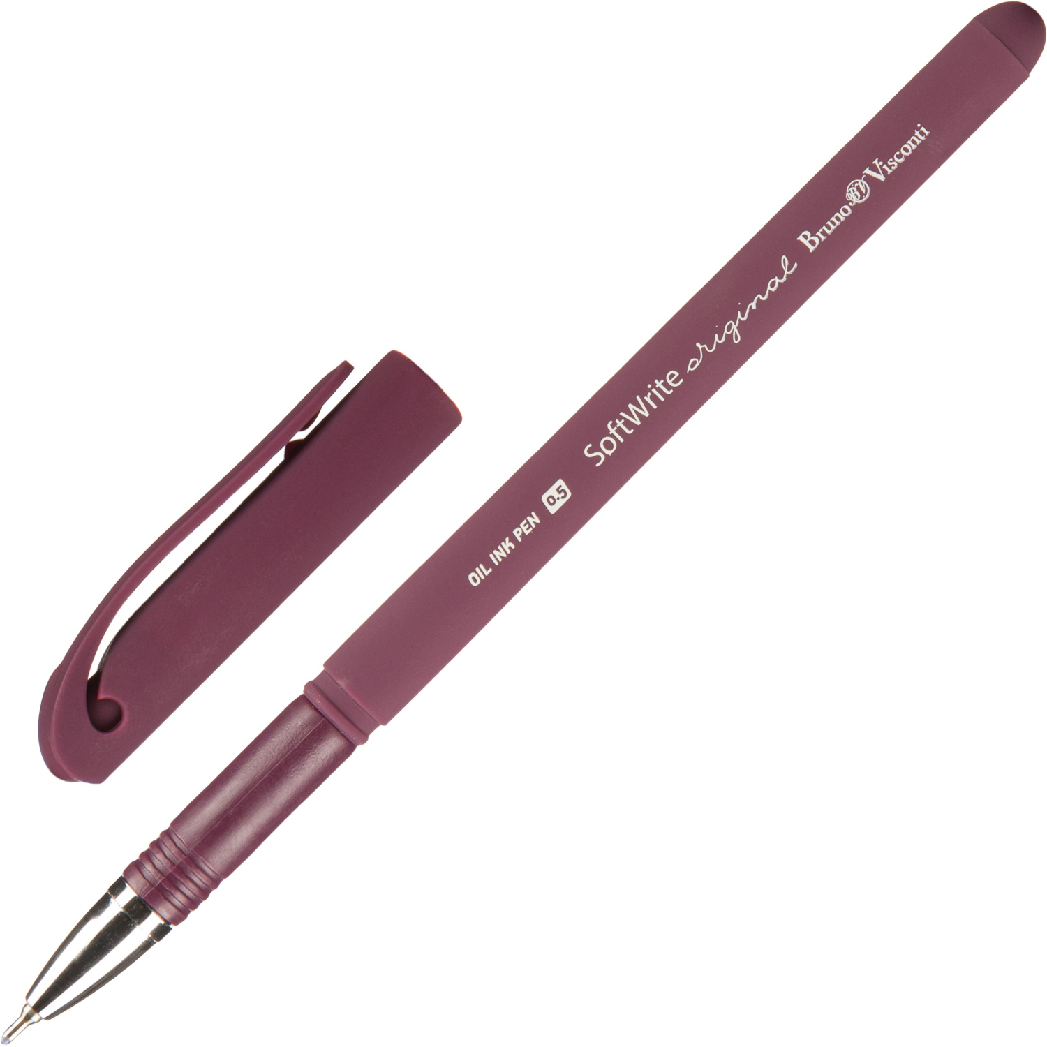 Ручка шариковая неавтомат. Softwrite Original0,5,син,масл,манж20-0088 - фото 5