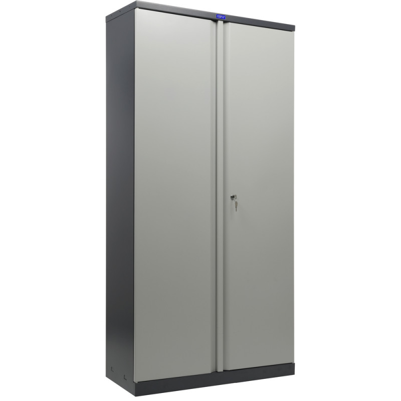 Шкаф для бумаг Cobalt Office 1891 антрацит/серый (R7043/7038) 915х458х1830 - фото 2