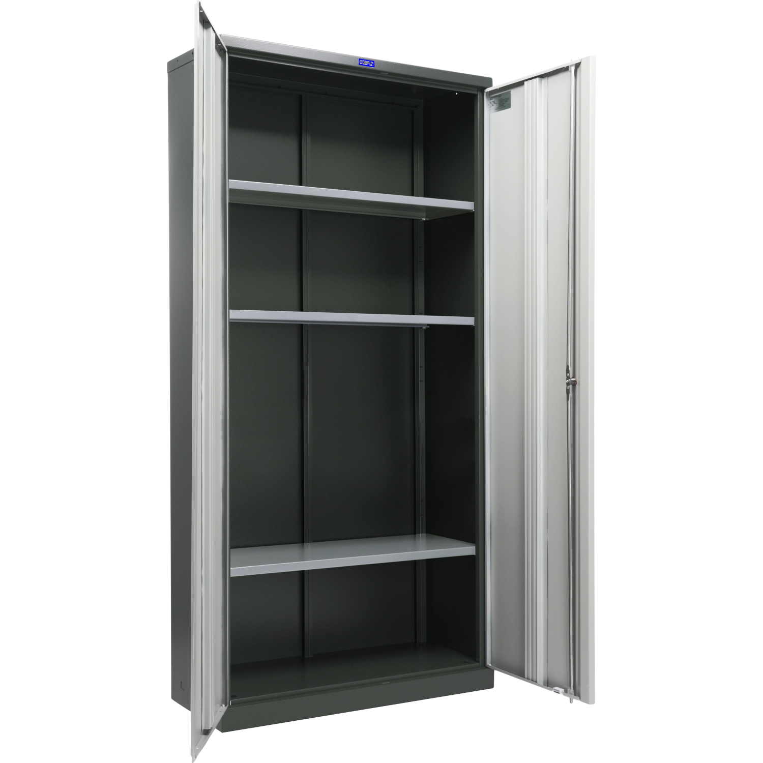 Шкаф для бумаг Cobalt Office 1891 антрацит/серый (R7043/7038) 915х458х1830 - фото 2