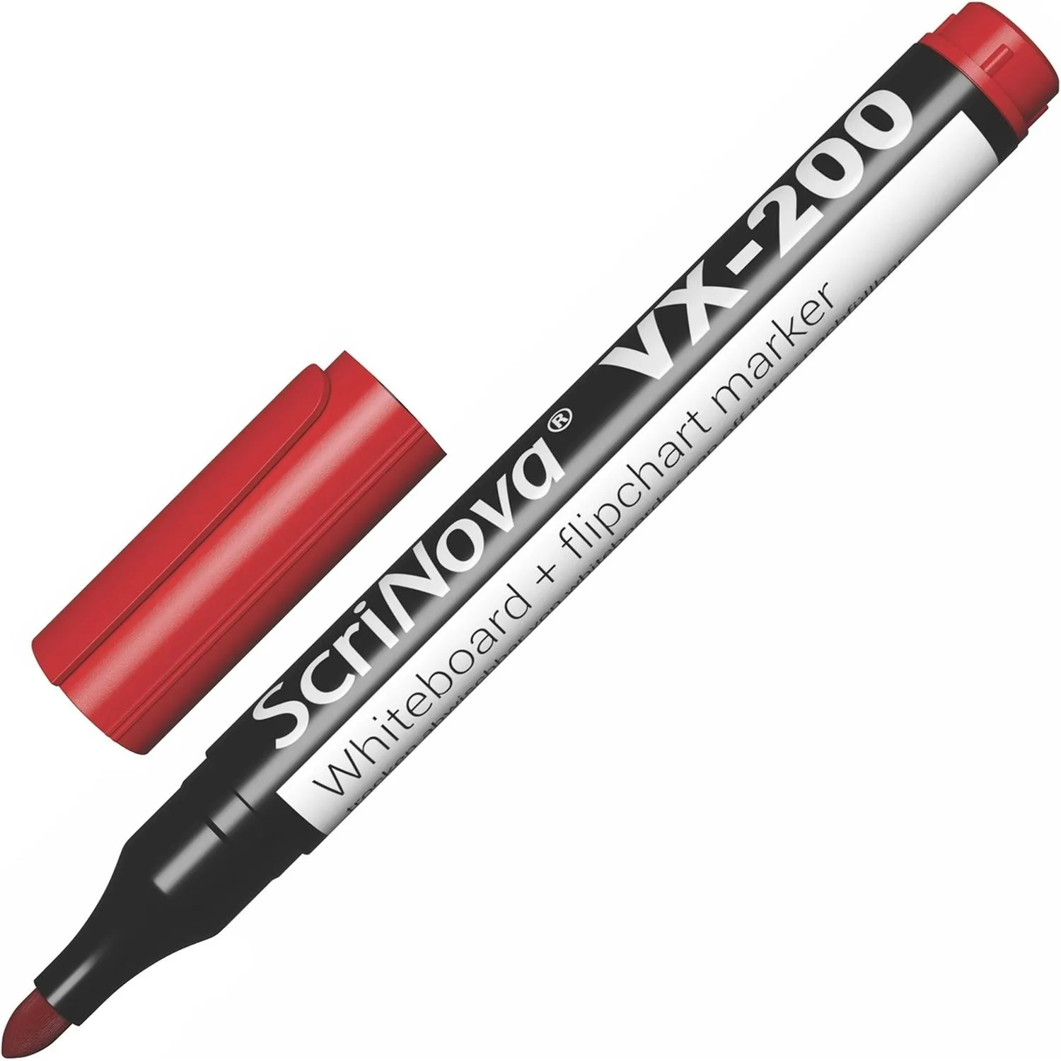 Набор маркеров для белых досок и флипчартов ScriNova VX-200 набор 4цв - фото 2