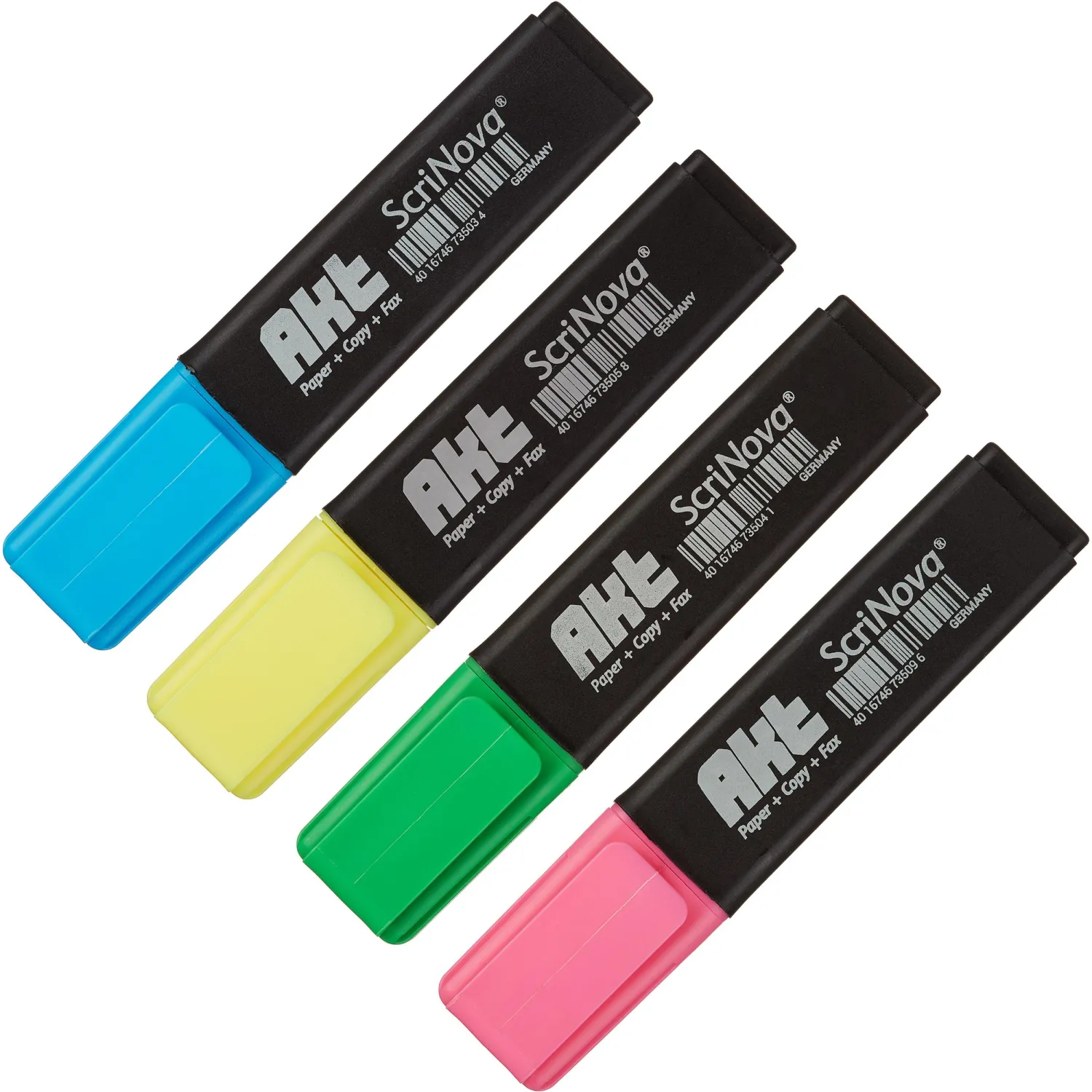 Набор текстовыделителей ScriNova Akt набор 4 цв. 1-5 мм - фото 2