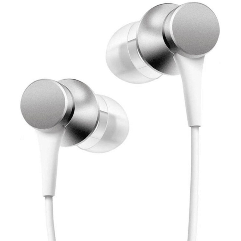 Наушники Xiaomi Mi In-Ear Headphones Basic (Silver) (ZBW4355TY) - фото 1