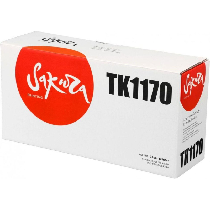Картридж лазерный SAKURA TK-1170 чер. для Kyocera Ecosys M2040 - фото 1