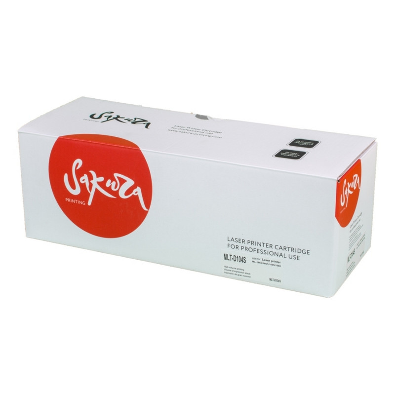Картридж лазерный SAKURA MLT-D104S чер. для Samsung 1660/1665/1667 - фото 2