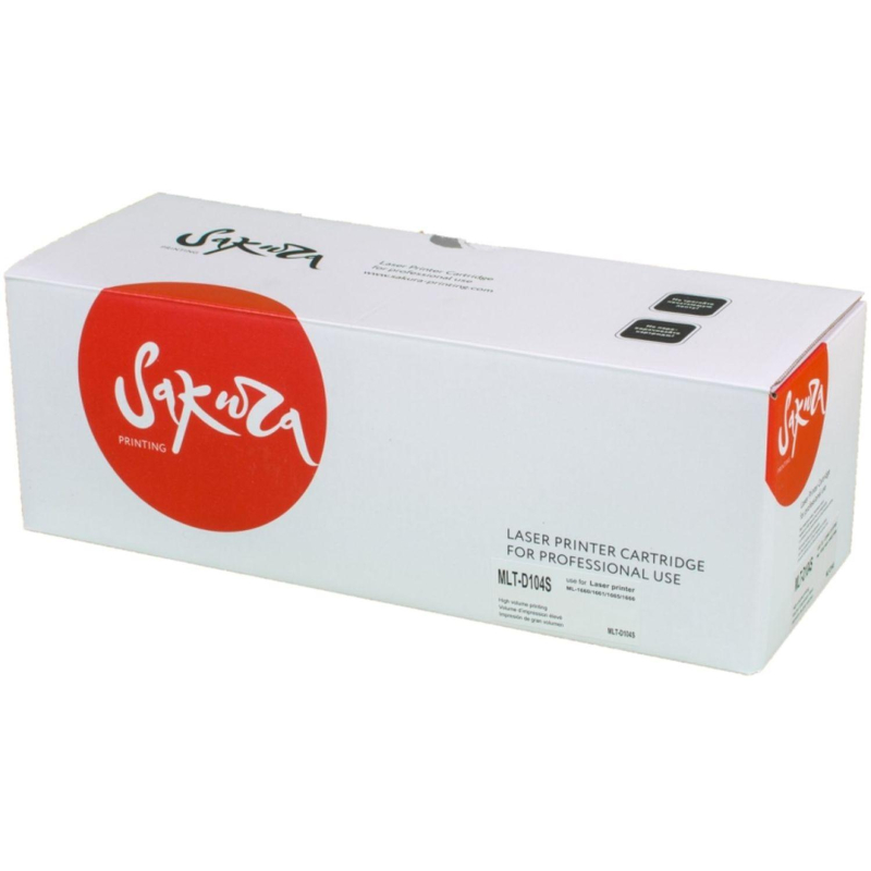 Картридж лазерный SAKURA MLT-D104S чер. для Samsung 1660/1665/1667 - фото 1