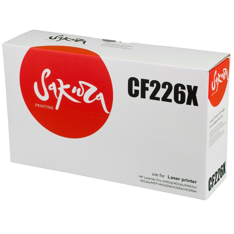 Картридж лазерный SAKURA 26X CF226X чер. для HP LJ Pro MFP M426fdw - фото 1