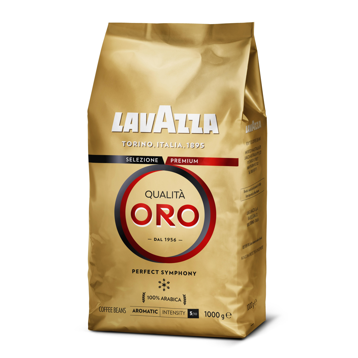 Кофе Lavazza Oro в зернах, 1кг - фото 2