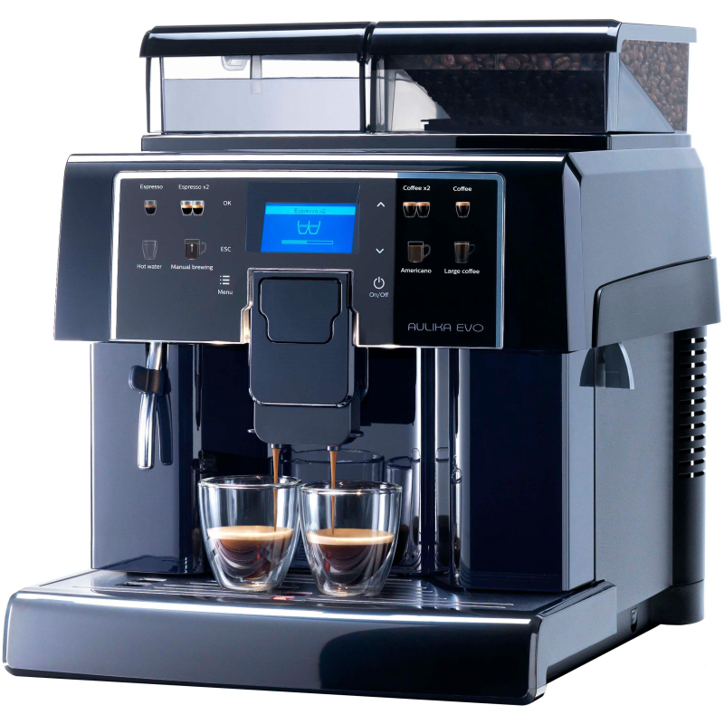 Кофемашина SAECO  AULIKA EVO BLK, 1400Вт, 2,5 л, 500 гр зерно - фото 1