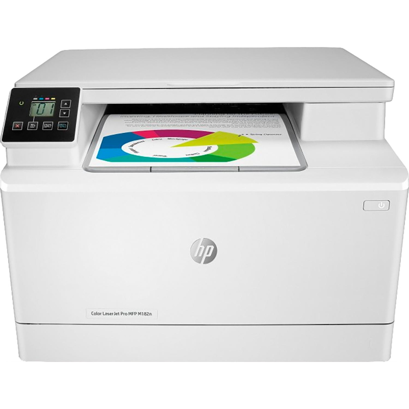 МФУ HP Color LaserJet Pro MFP M182n (7KW54A) A4, 16стр/мин - фото 1