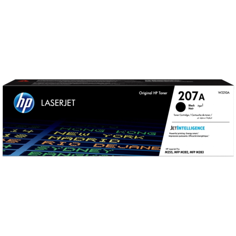 Картридж лазерный HP 207A W2210A чер. для LaserJet Pro M255/MFP M282/M283 - фото 1