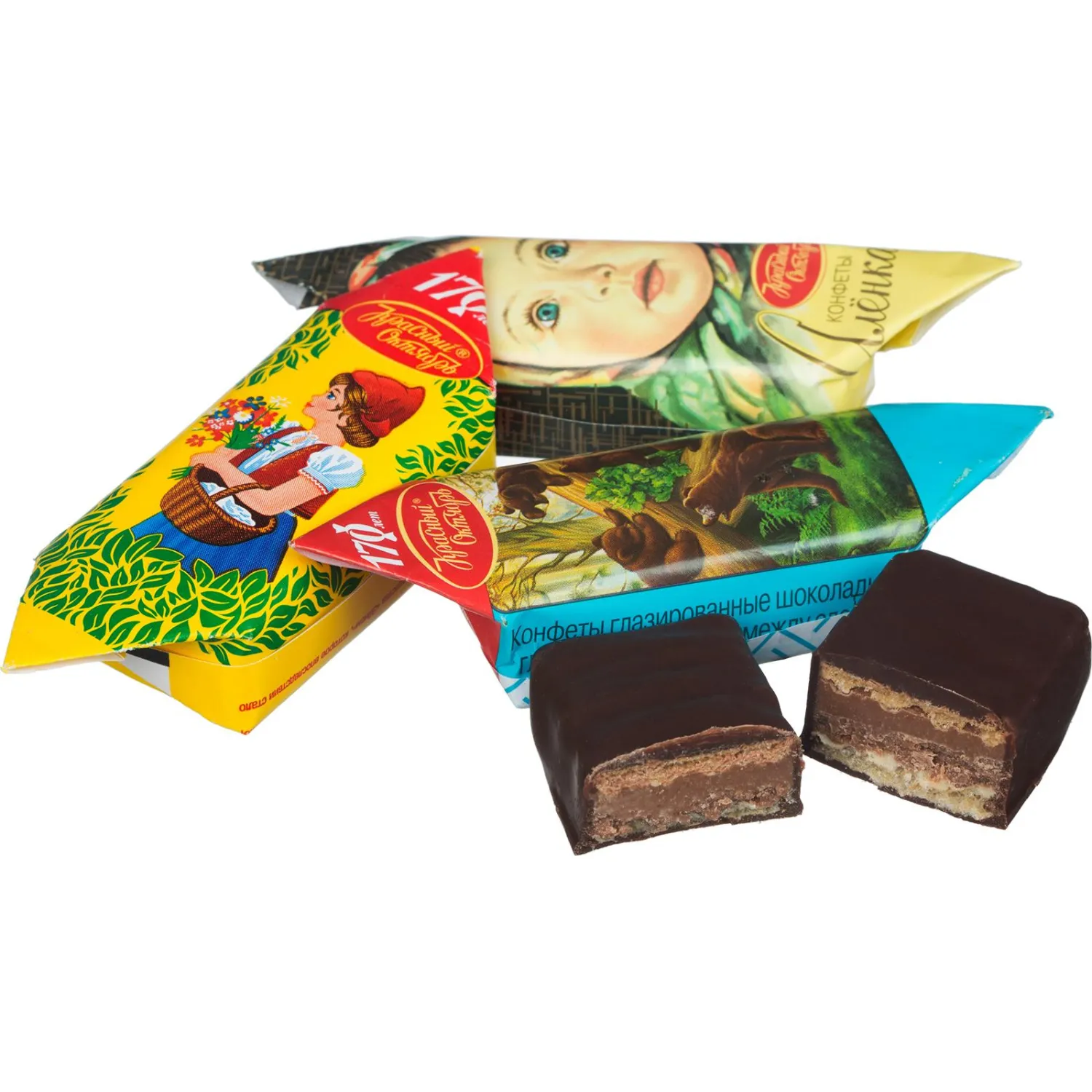 Конфеты Красный Октябрь Мишка косол.,Аленка Красн.шап , 700г 514690 - фото 2