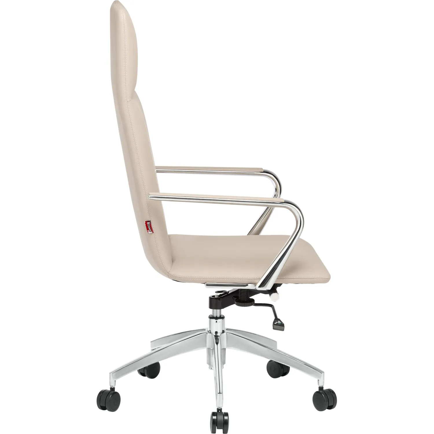 Кресло BN_Jl_EChair-593 TPU экокожа бежевый, алюминий - фото 7