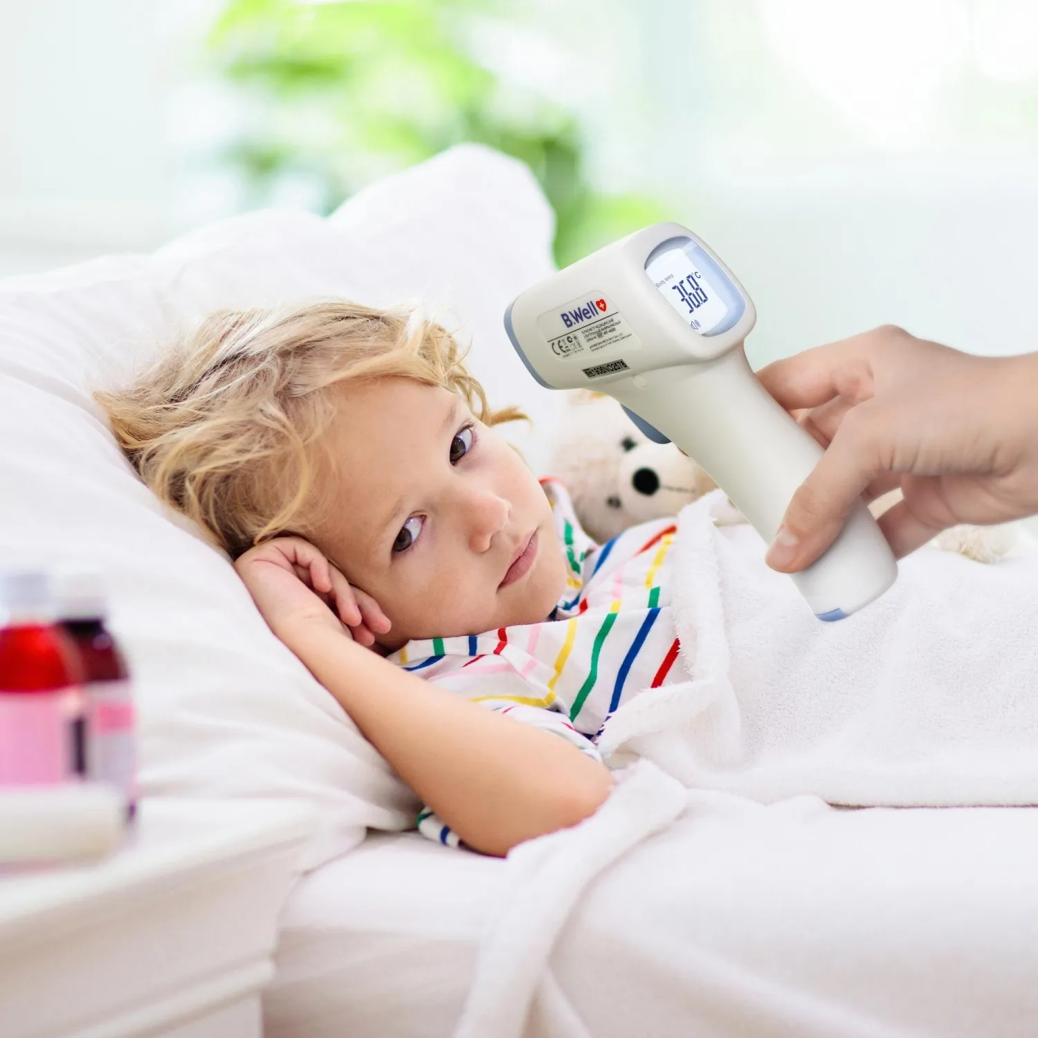 Термометр инфракрасный бесконтактный B.Well WF-4000 с поверкой - фото 5