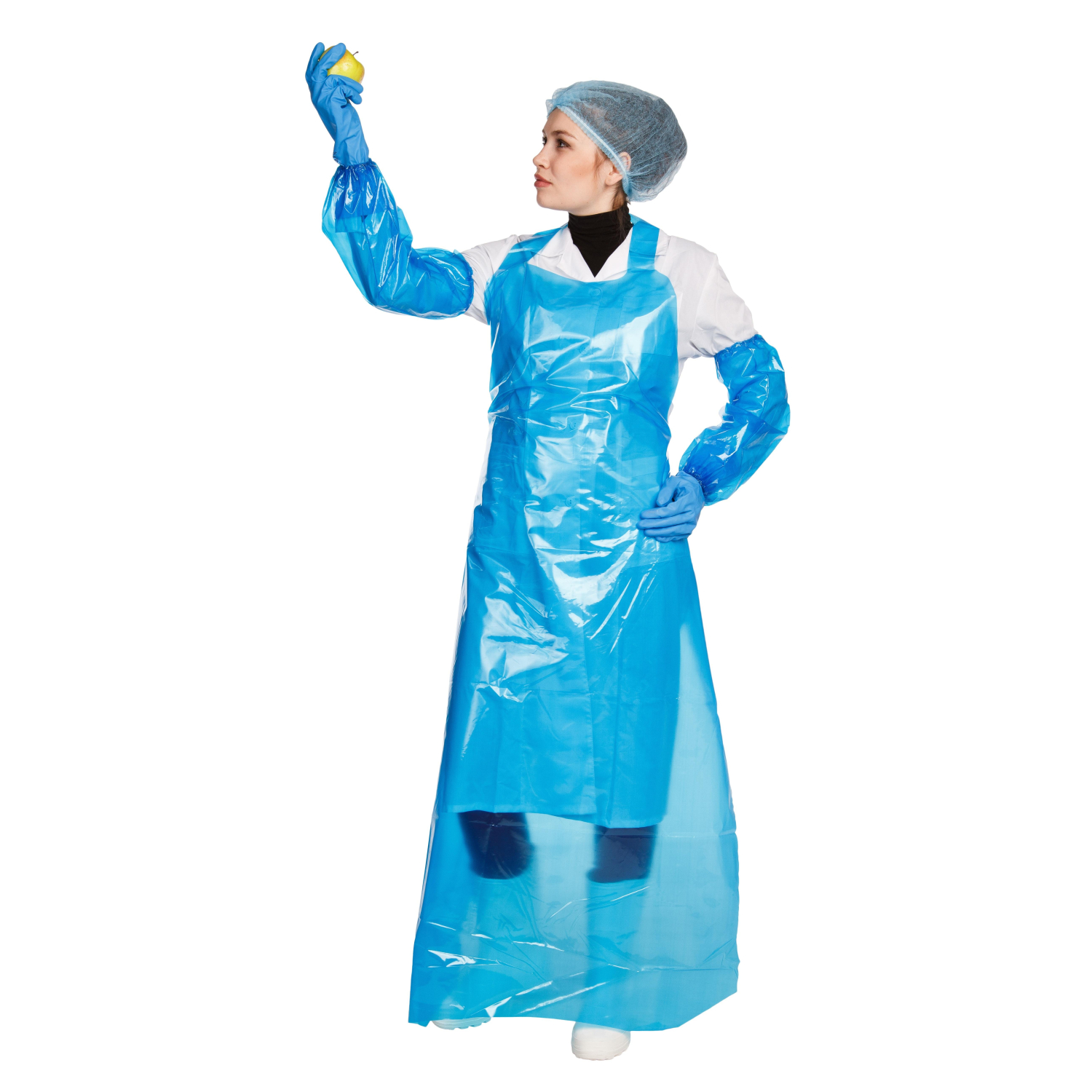 Нарукавник многоразовый HACCPER Evatex EVA синий 0,1мм (730150) - фото 2