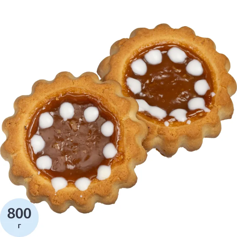 Печенье Задумка крем вареная сгущенка 800г - фото 1