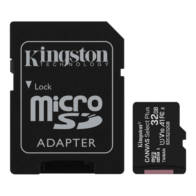 Карта памяти Kingston Canvas Select Plus microSDHC UHS-I +ад, SDCS2/32Gb - фото 2