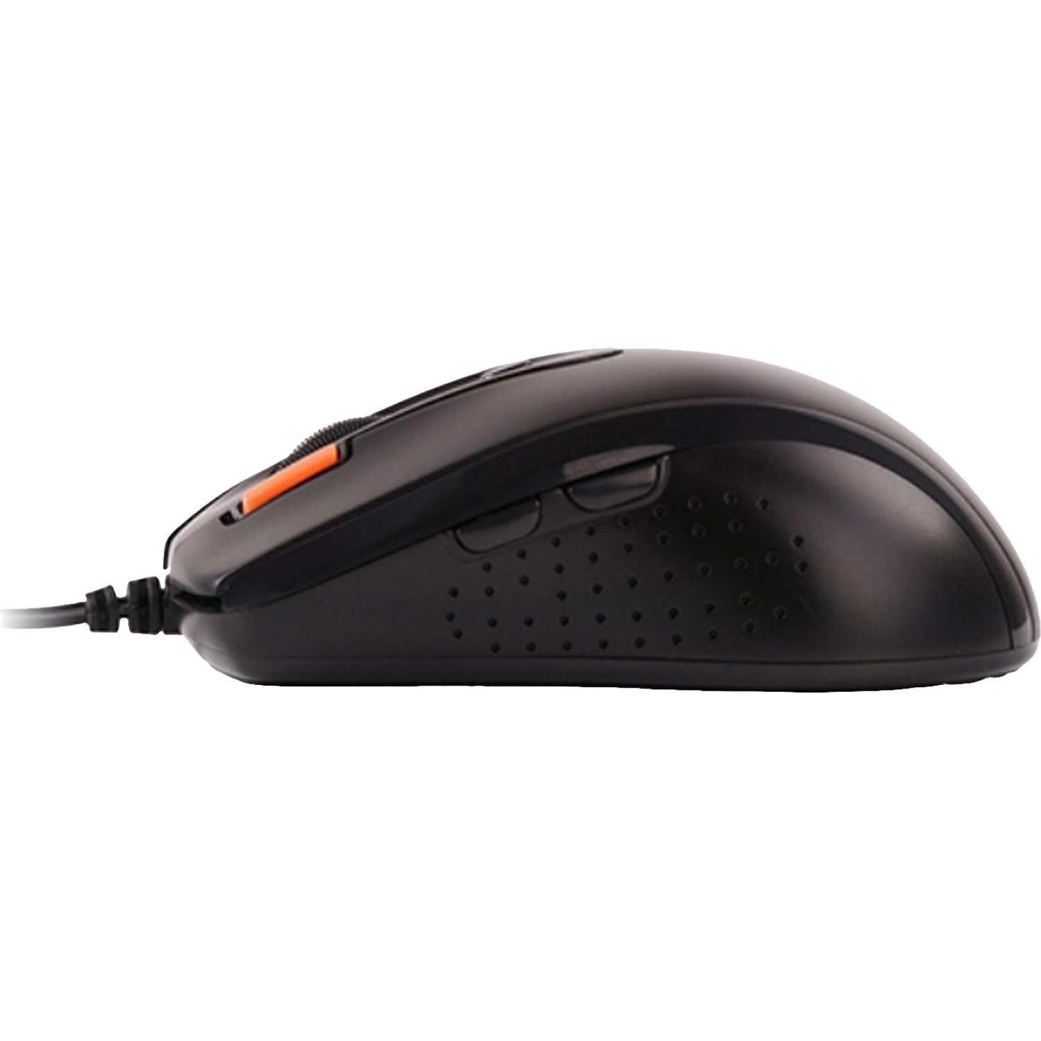 Мышь компьютерная A4 V-Track Padless N-70FX, 1600dpi, черный - фото 2