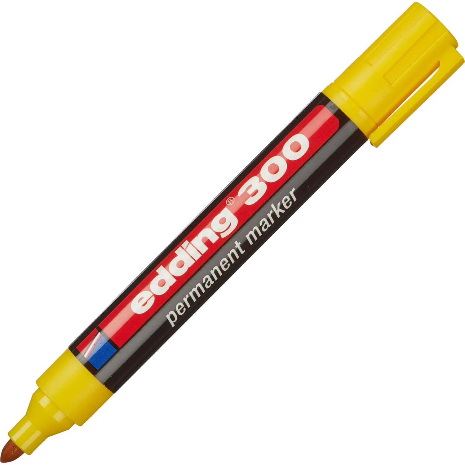 Маркер перманентный EDDING 3005 желтый 1,5-3 мм кругл. наконечник - фото 3