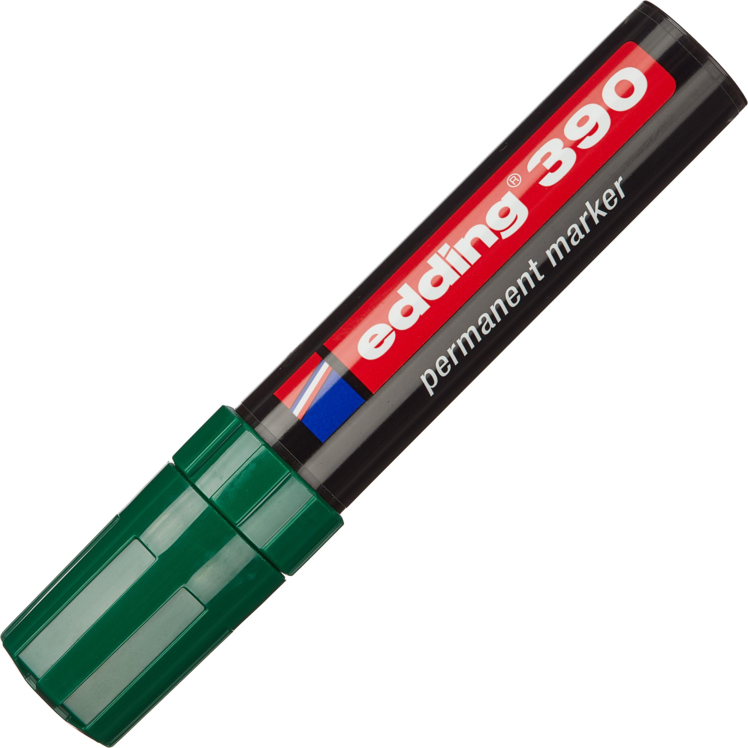 Маркер перманентный EDDING 390/4 зеленый 4-12мм скошенный наконеч - фото 2