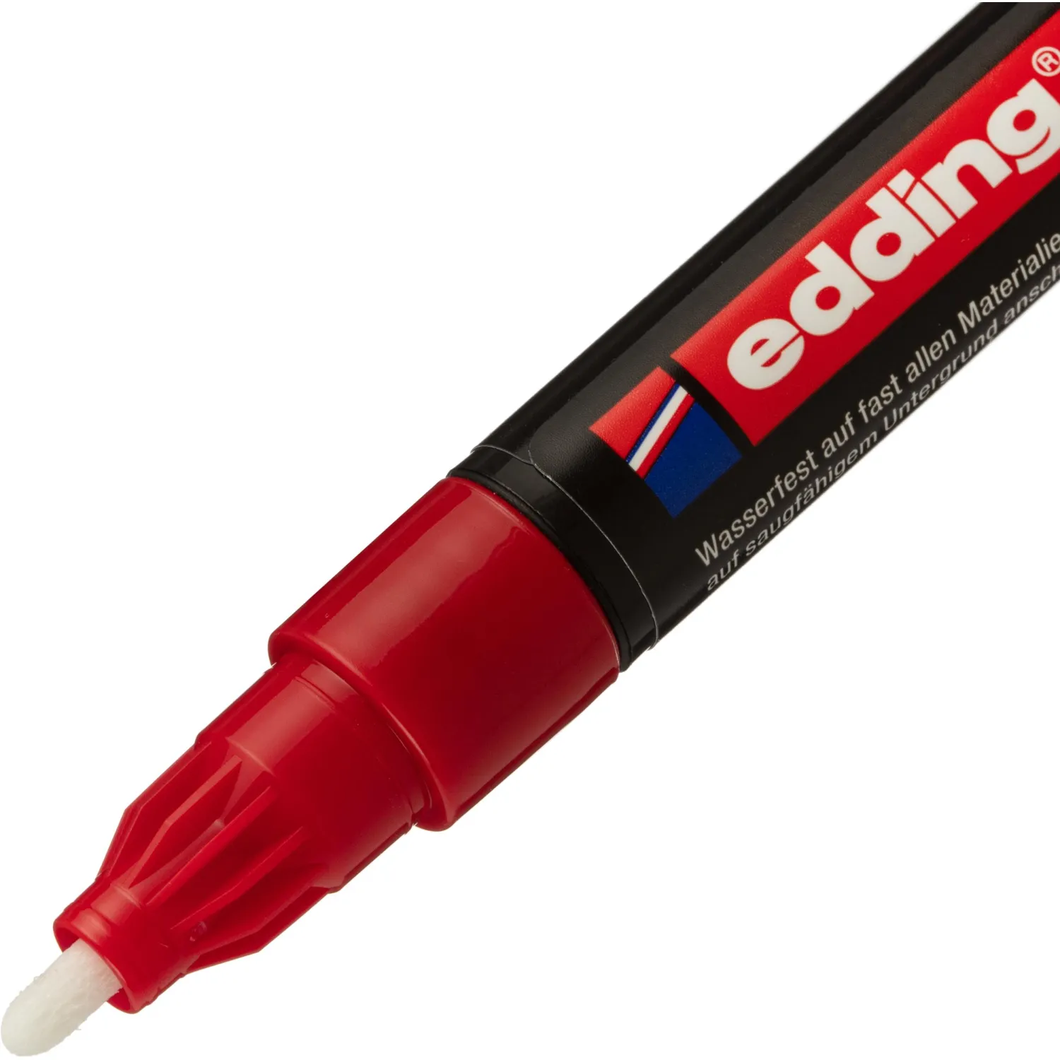 Маркер лаковый EDDING 791/2 красный 1-2мм, пласт. корп - фото 3