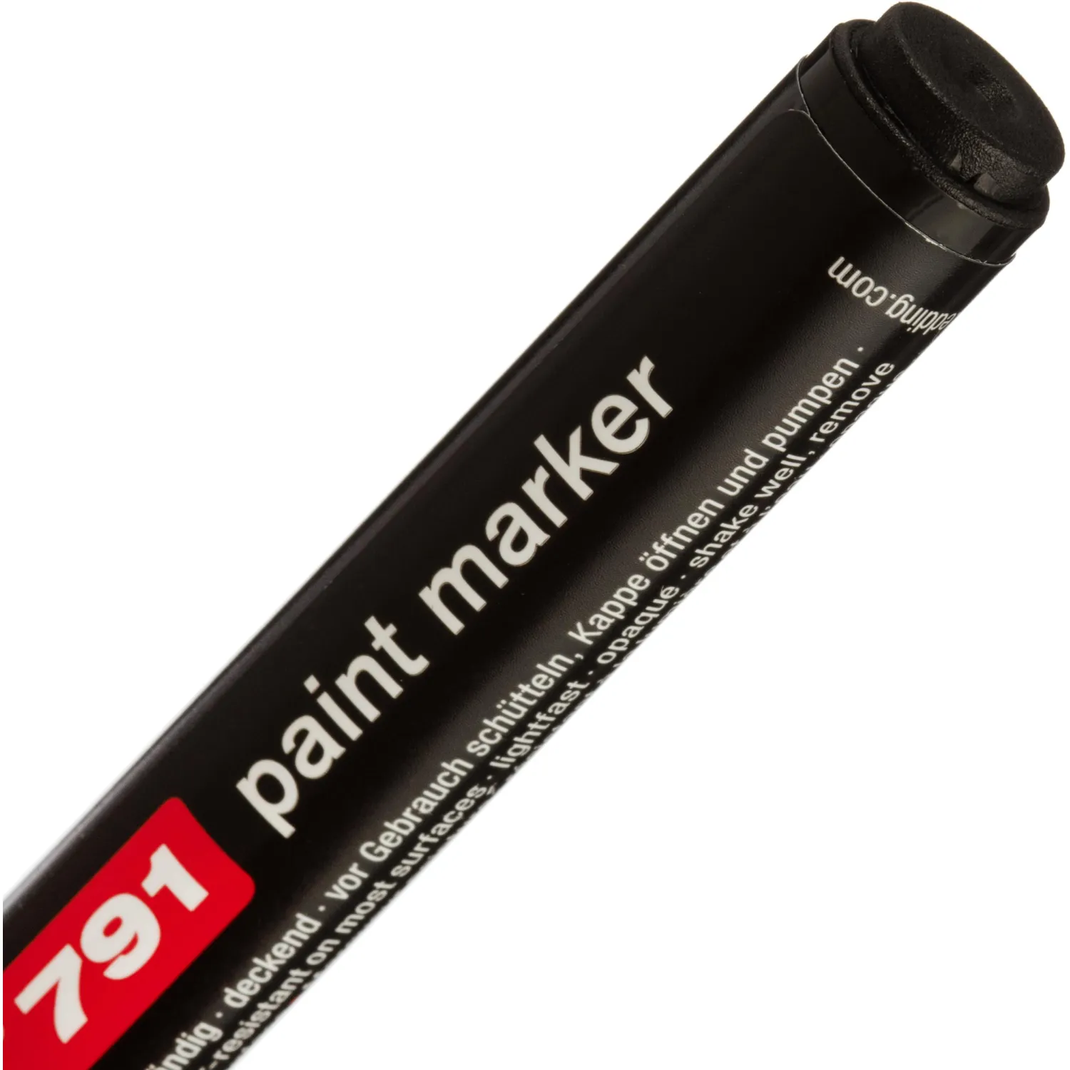 Маркер лаковый EDDING 791/2 красный 1-2мм, пласт. корп - фото 4