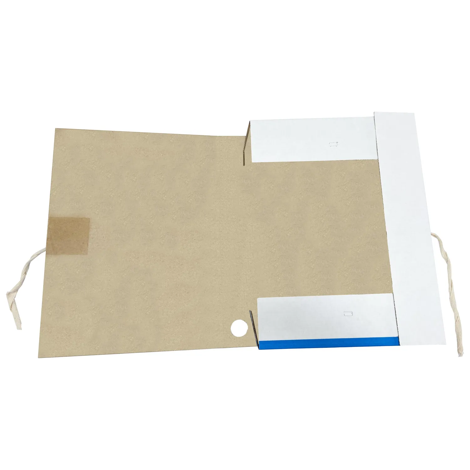 Короб архивный ATTACHE с завязками 45 мм ,синий - фото 2