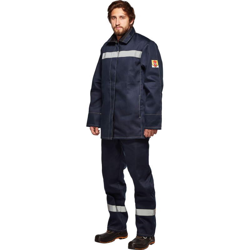 Костюм сварщика усиленый 100% х/б 450 г/м2 (модель КСТ06) (р.60-62) 170-176 - фото 2