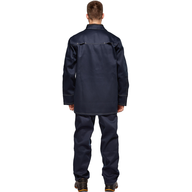 Костюм сварщика из 100% х/б 450 г/м2 (модель ТС01) (р.48-50) 170-176 - фото 2