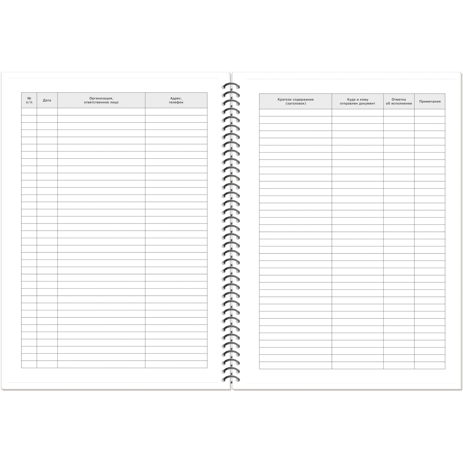 Журнал регистрации документов, на гребне, 13с16-50 - фото 2