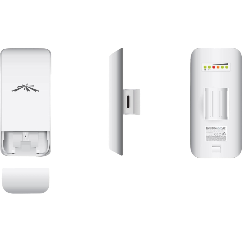 Точка доступа Ubiquiti LOCOM5 10/100BASE-TX бел(LOCOM5(EU)) - фото 3