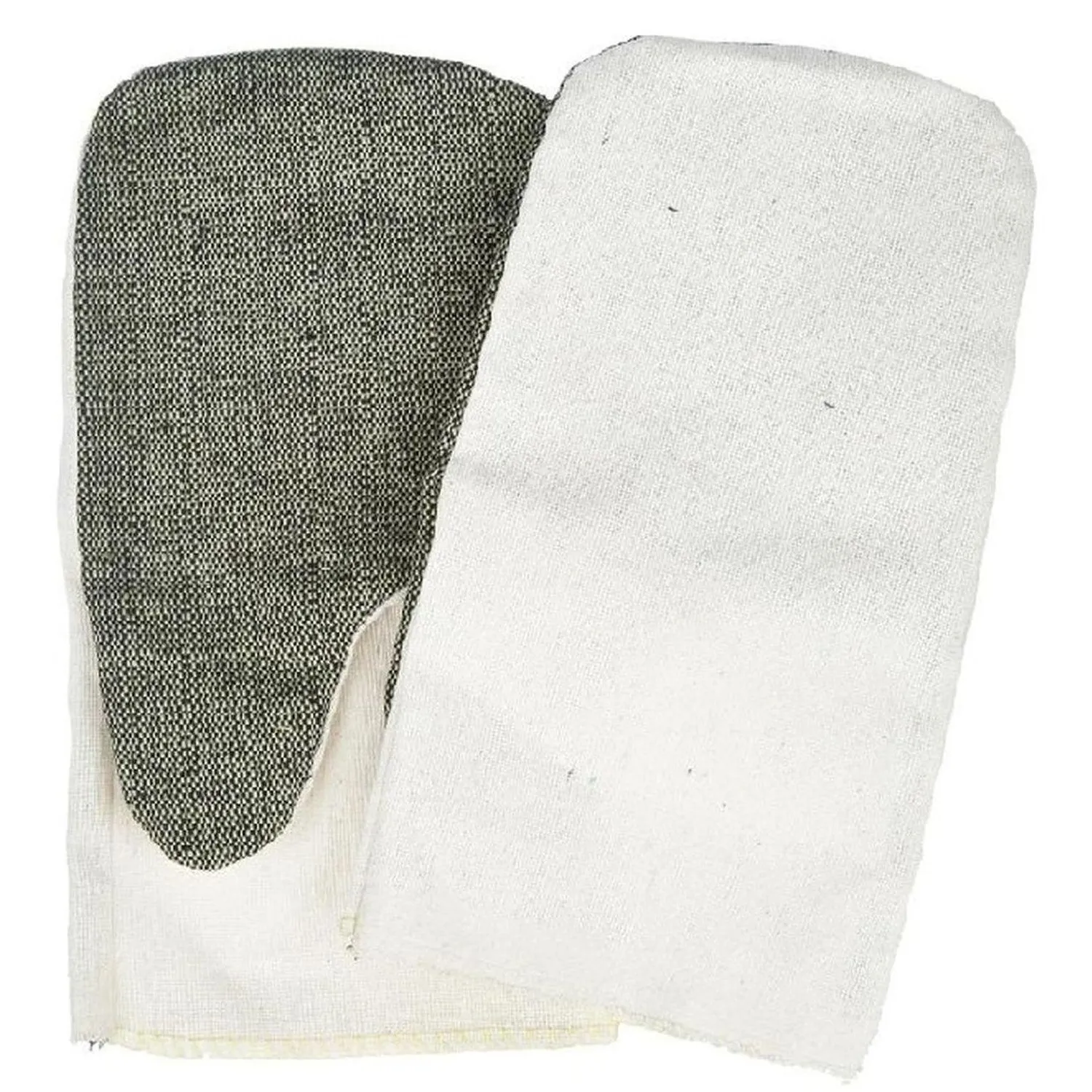 Рукавицы хб утепленные с наладонником брезентовым 5пар/уп - фото 2