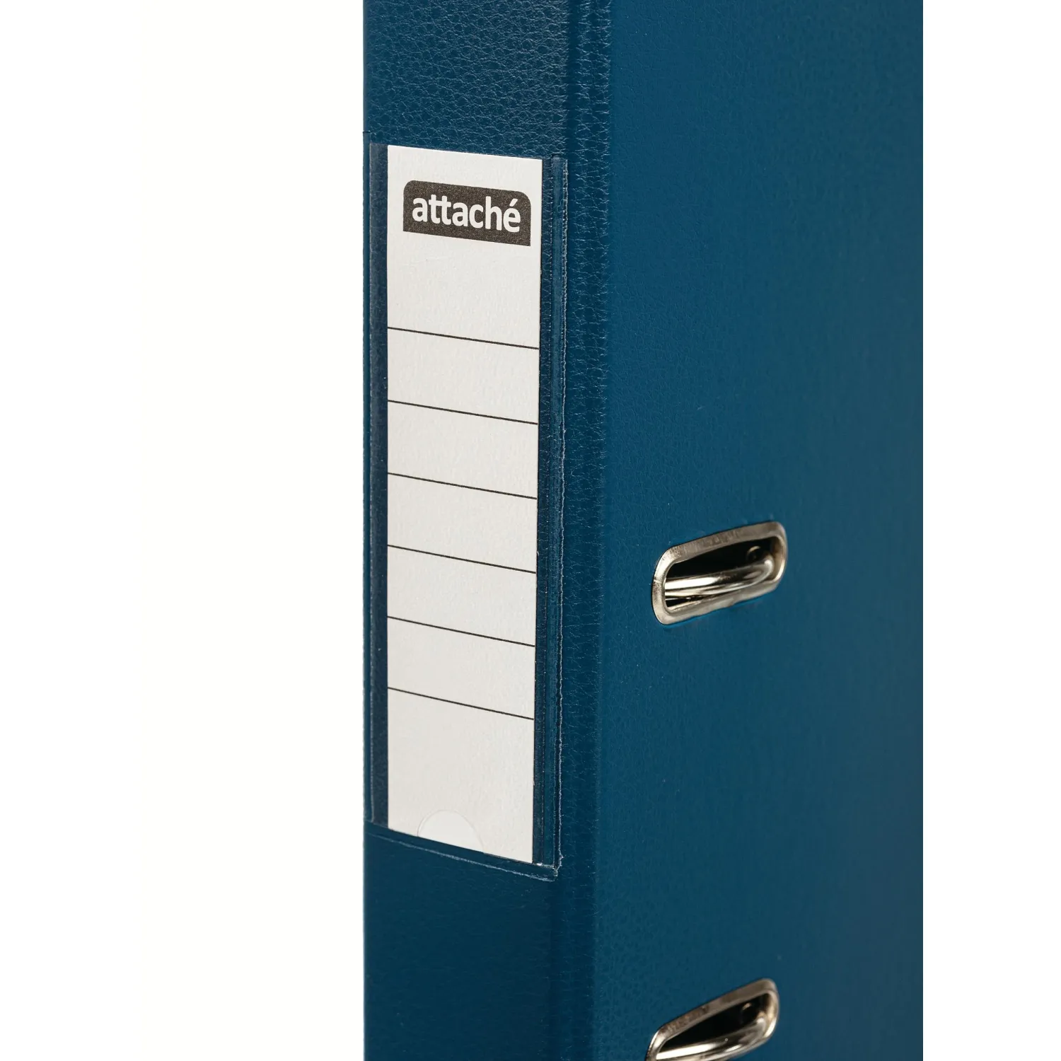 Папка-регистратор Attache с покрытием  ПВХ, 50мм, т.-синий, ПБП2,карм.кор - фото 5