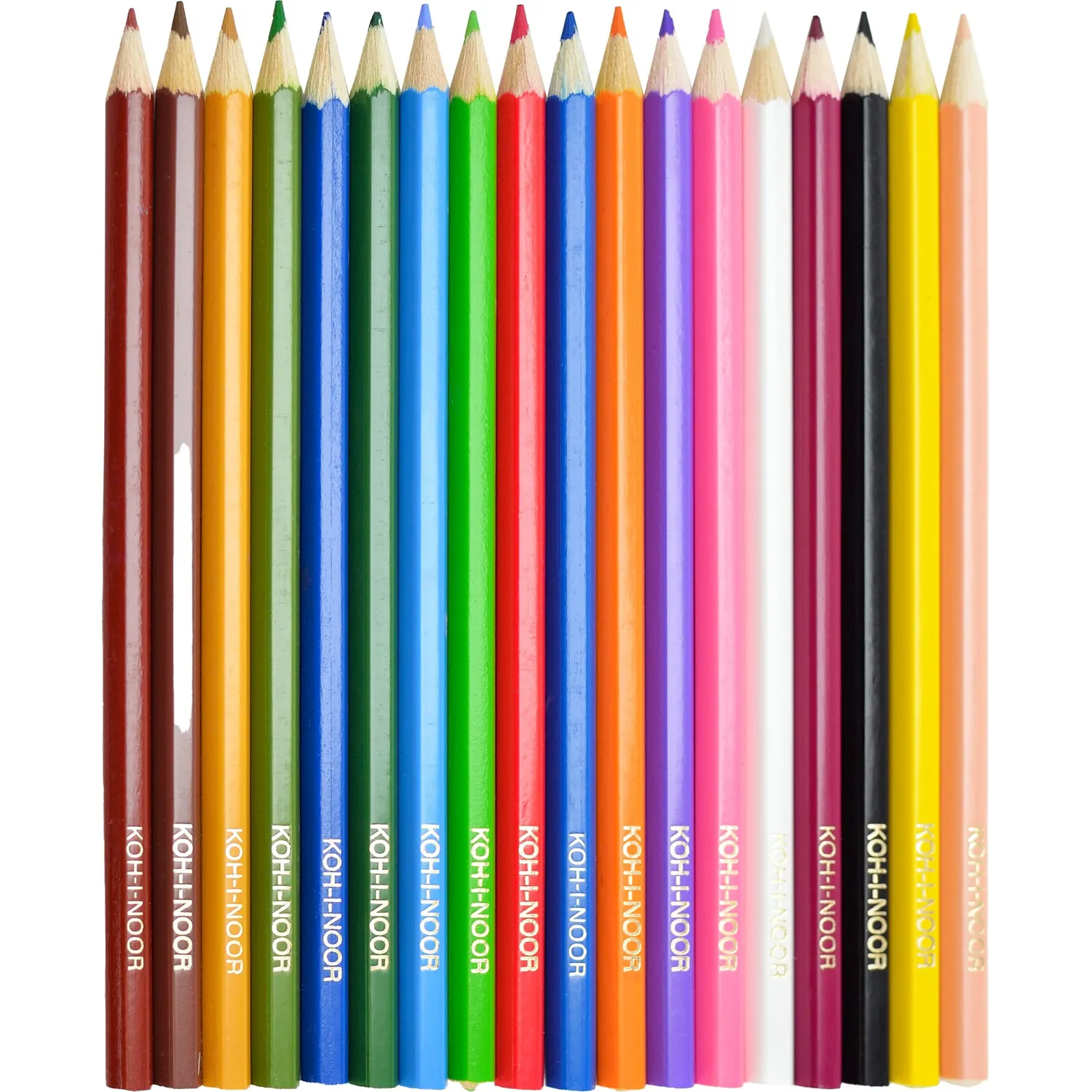 Карандаши цветные KOH-I-NOOR ЖИВОТНЫЕ 18 цв. 3553/18 8 KS - фото 2