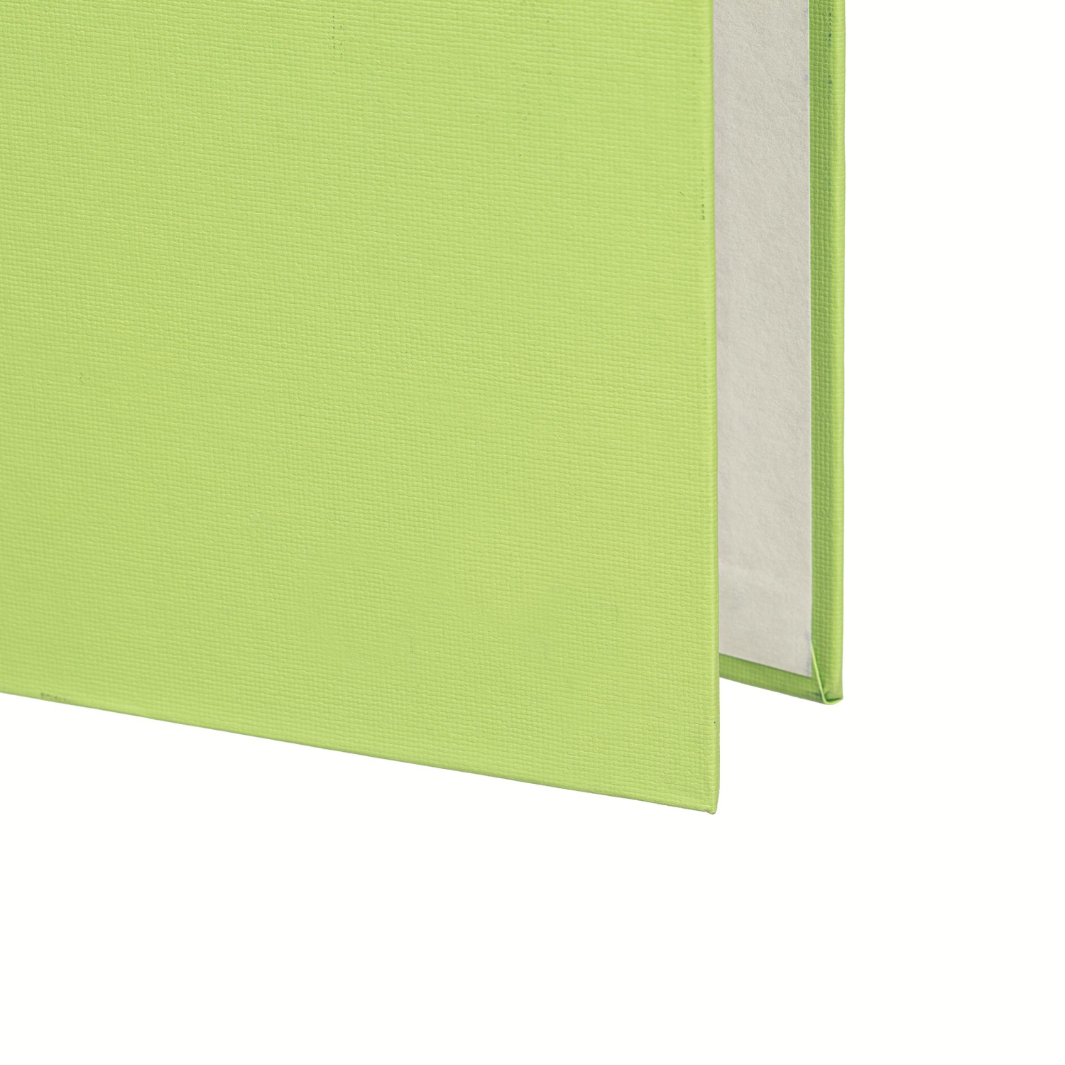 Папка-регистратор 80 мм Attache Экономи, лайм,ПБП1,карм.кор - фото 3