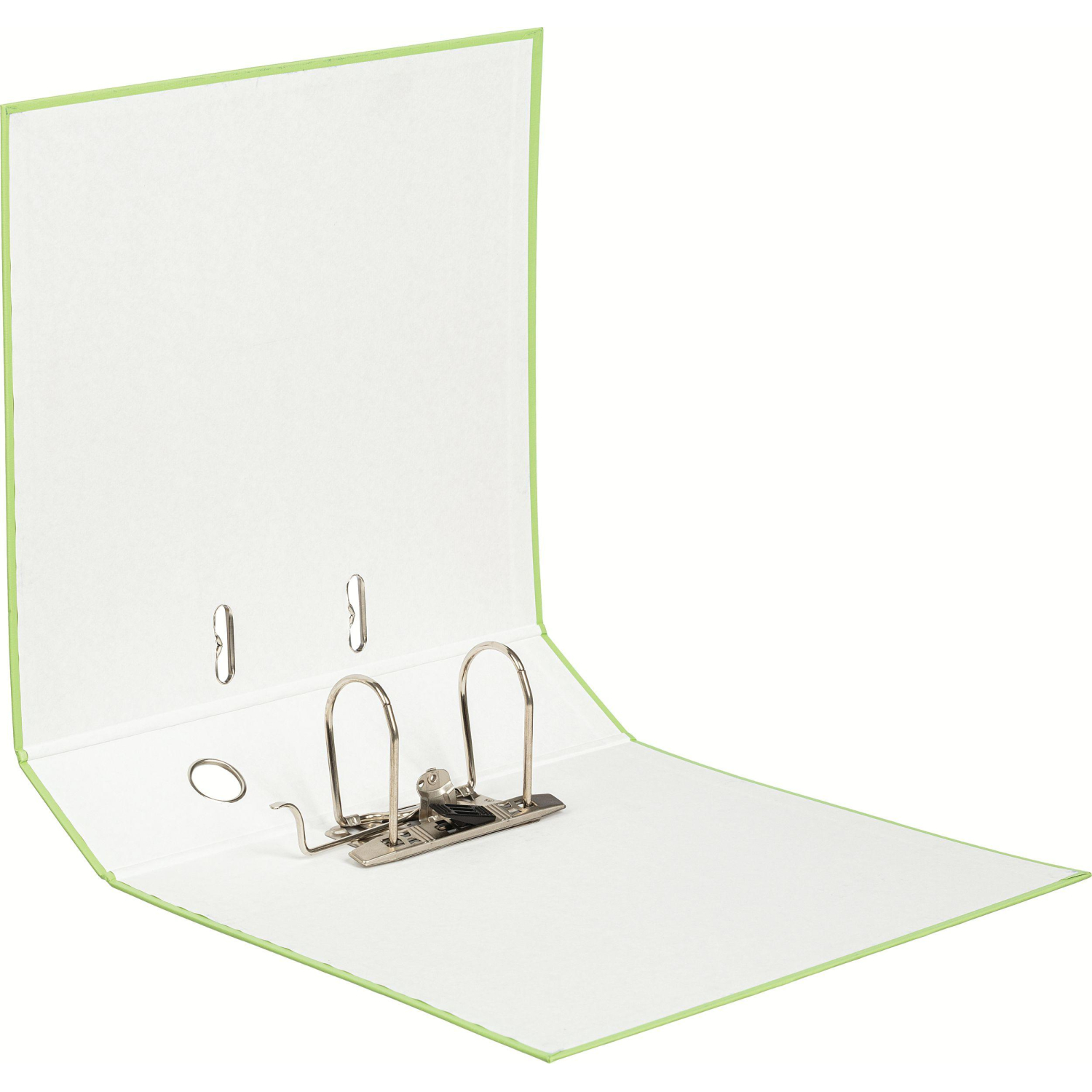 Папка-регистратор 80 мм Attache Экономи, лайм,ПБП1,карм.кор - фото 7