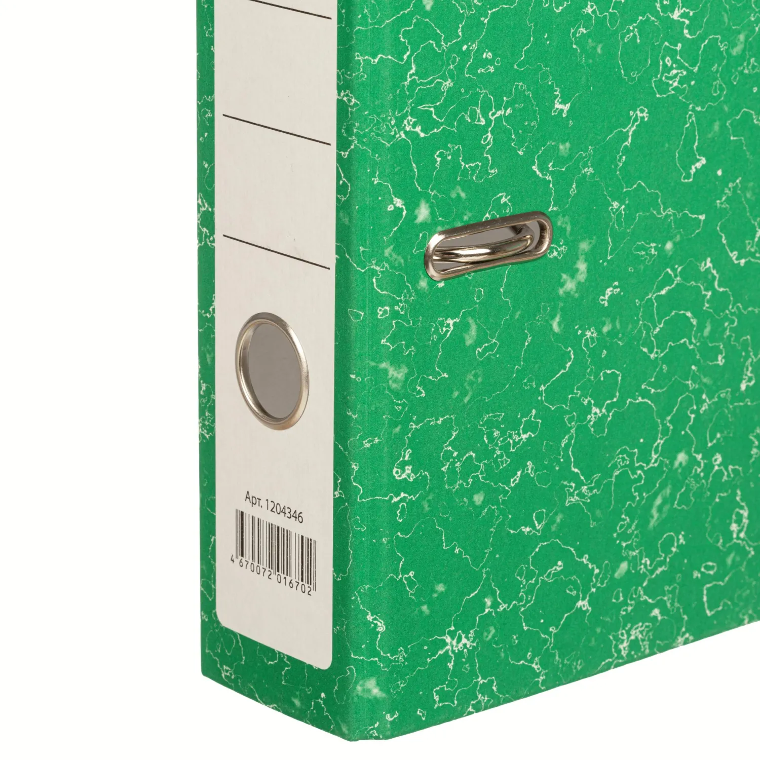 Папка-регистратор  без мет.уголка_бюдж 75мм ч/б,зел,бум/бум Папка-регистратор  без мет.уголка_бюдж 75мм ч/б,зел,бум/бум - фото 4