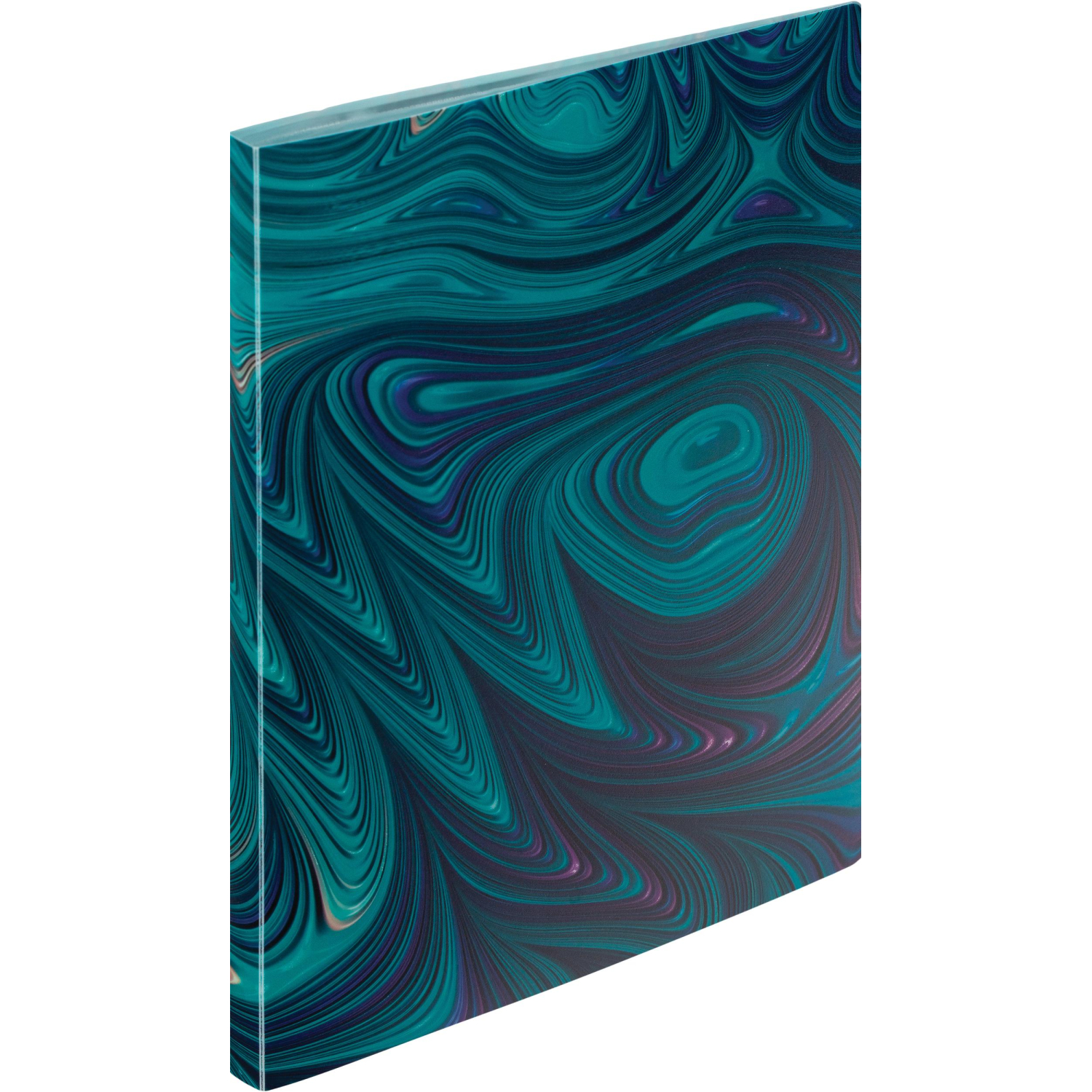 Папка файловая 20 файлов Малахит, белая основа - фото 1